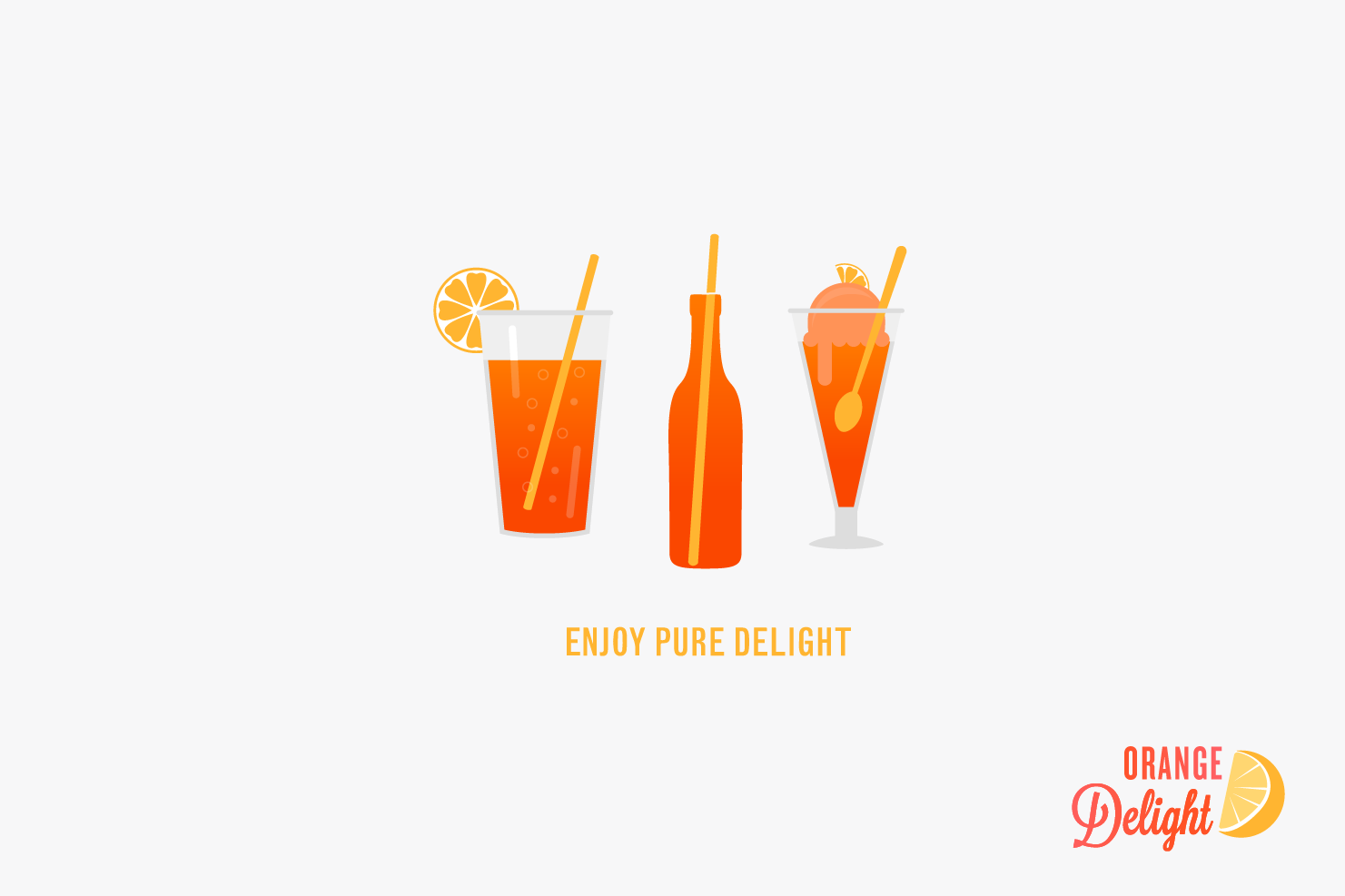 Orange Delight ad