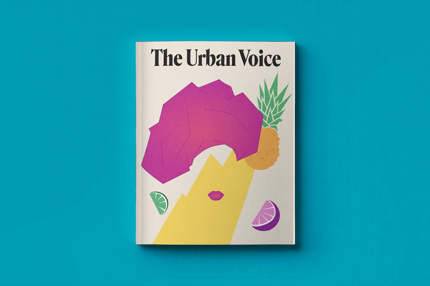 The Urban Voice printed cover design